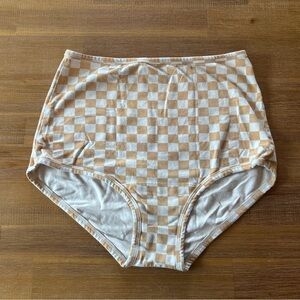 ARQ Checkered High Rise Undies - L